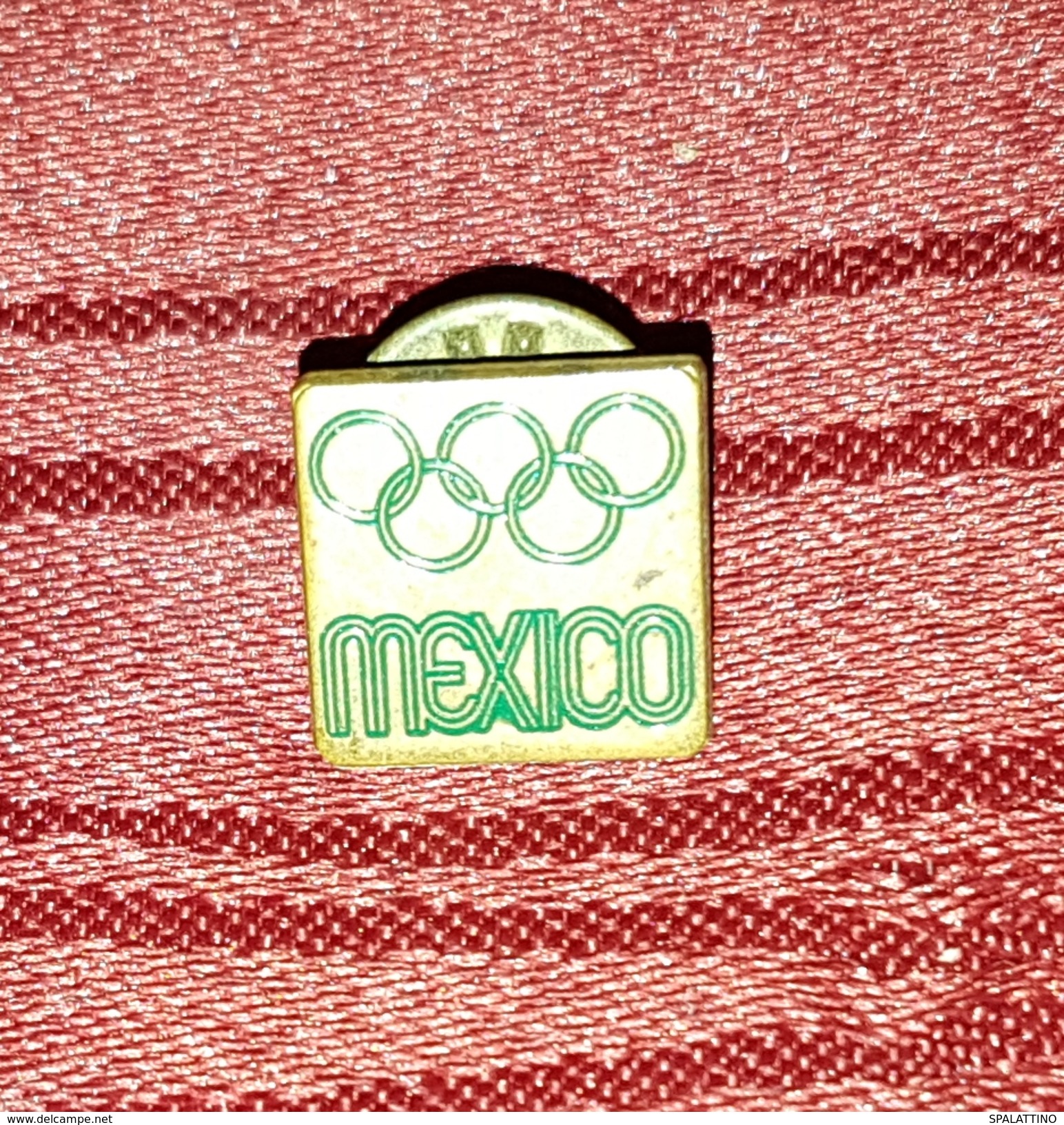 OLYMPIC GAMES MEXICO 1968., ORIGINAL VINTAGE PIN BADGE - Olympic Games