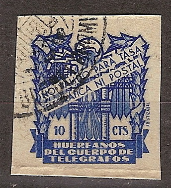 Beneficencia Huerfanos De Telégrafos U 31 (o) Aguila - Liefdadigheid