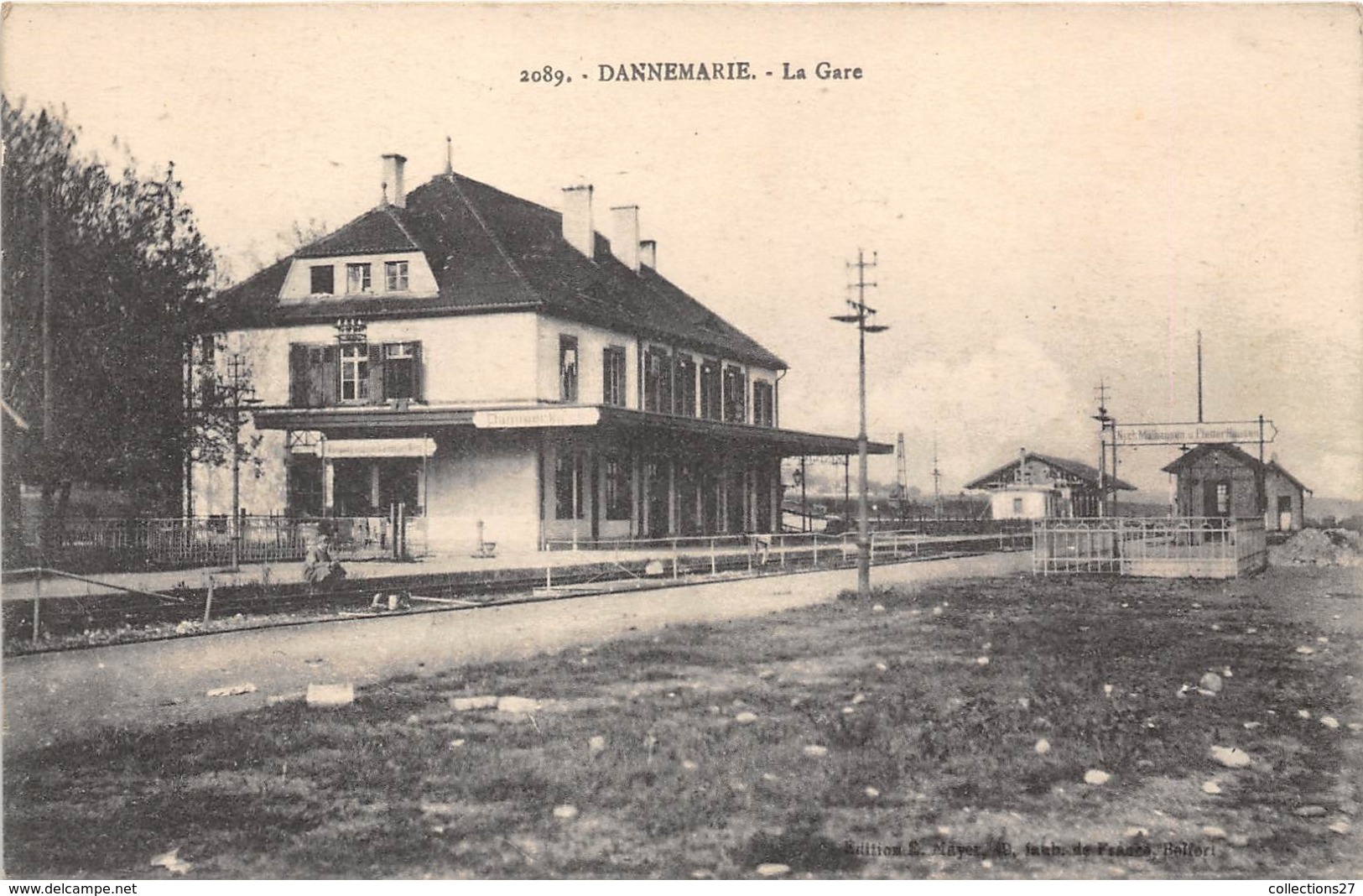 68-DANNEMARIE- LA GARE - Dannemarie