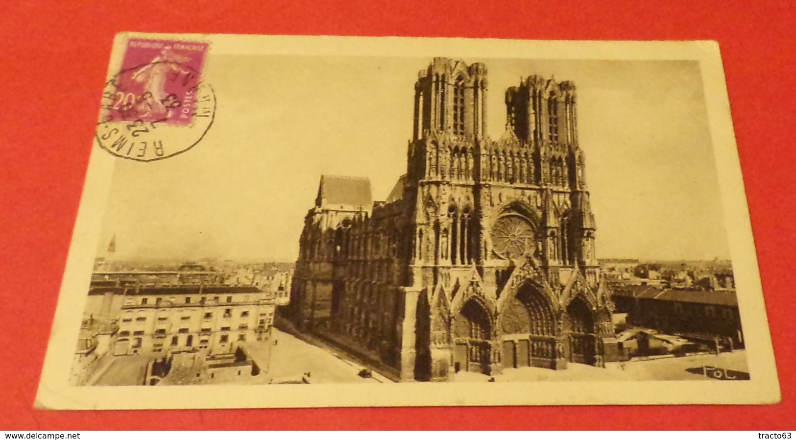 CARTE POSTALE GUERRE DE 14 : REIMS LA VILLE RENNAISSANTE , ETAT VOIR PHOTO  . POUR TOUT RENSEIGNEMENT ME CONTACTER. REGA - Guerre 1914-18