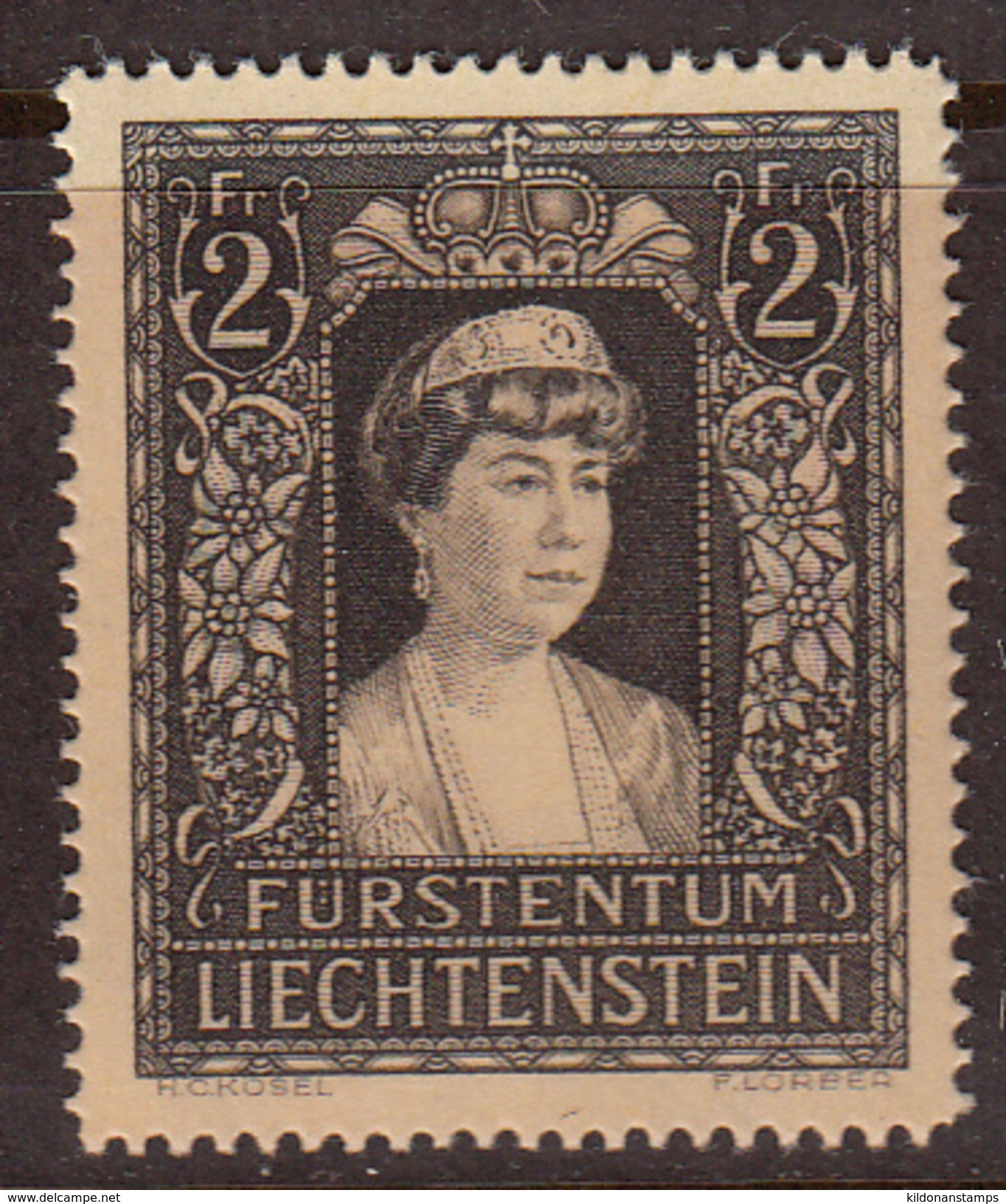 Liechtenstein 1947, Mint Mounted, Sc# 226 - Nuevos