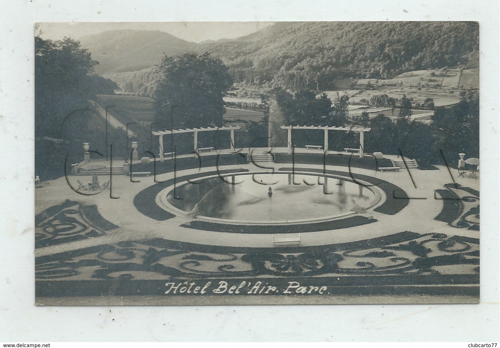 Echternach (Luxembourg) : Le Parc De L'Hôtel Bel-Air En 1950  PF - Echternach
