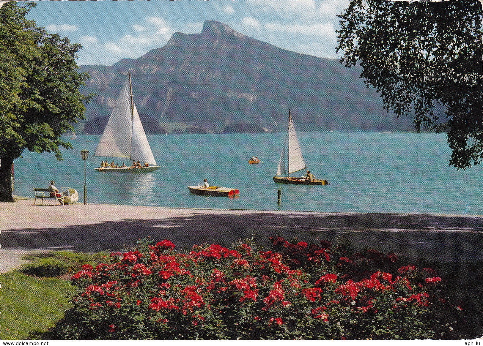 Mondsee, Gelaufen 1967 (ak0128) - Mondsee