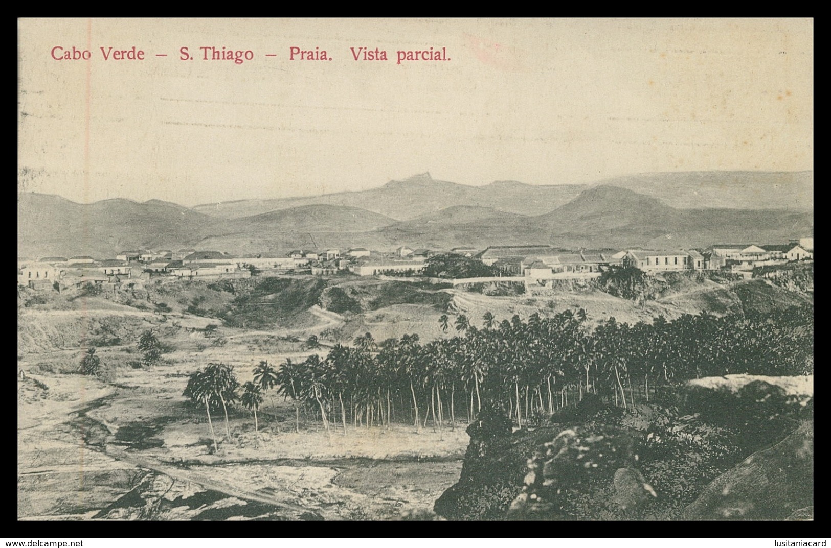 CABO VERDE - SANTIAGO - PRAIA -  . Vista Parcial.   Carte Postale - Cap Vert