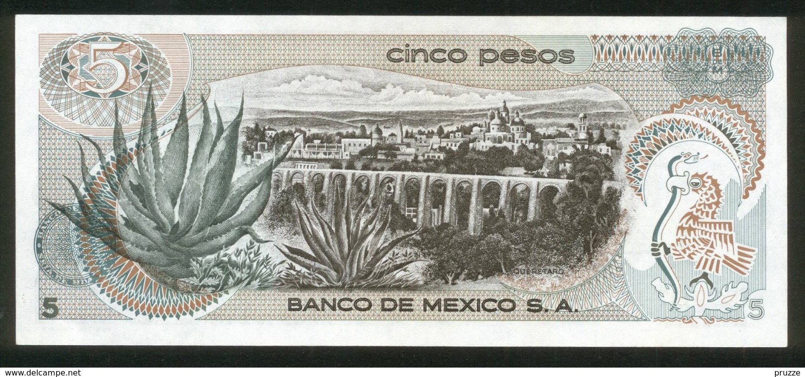 Mexiko - Mexico 1971, 5 Pesos - Erhaltung I - Serie 1U - U6787478 - México