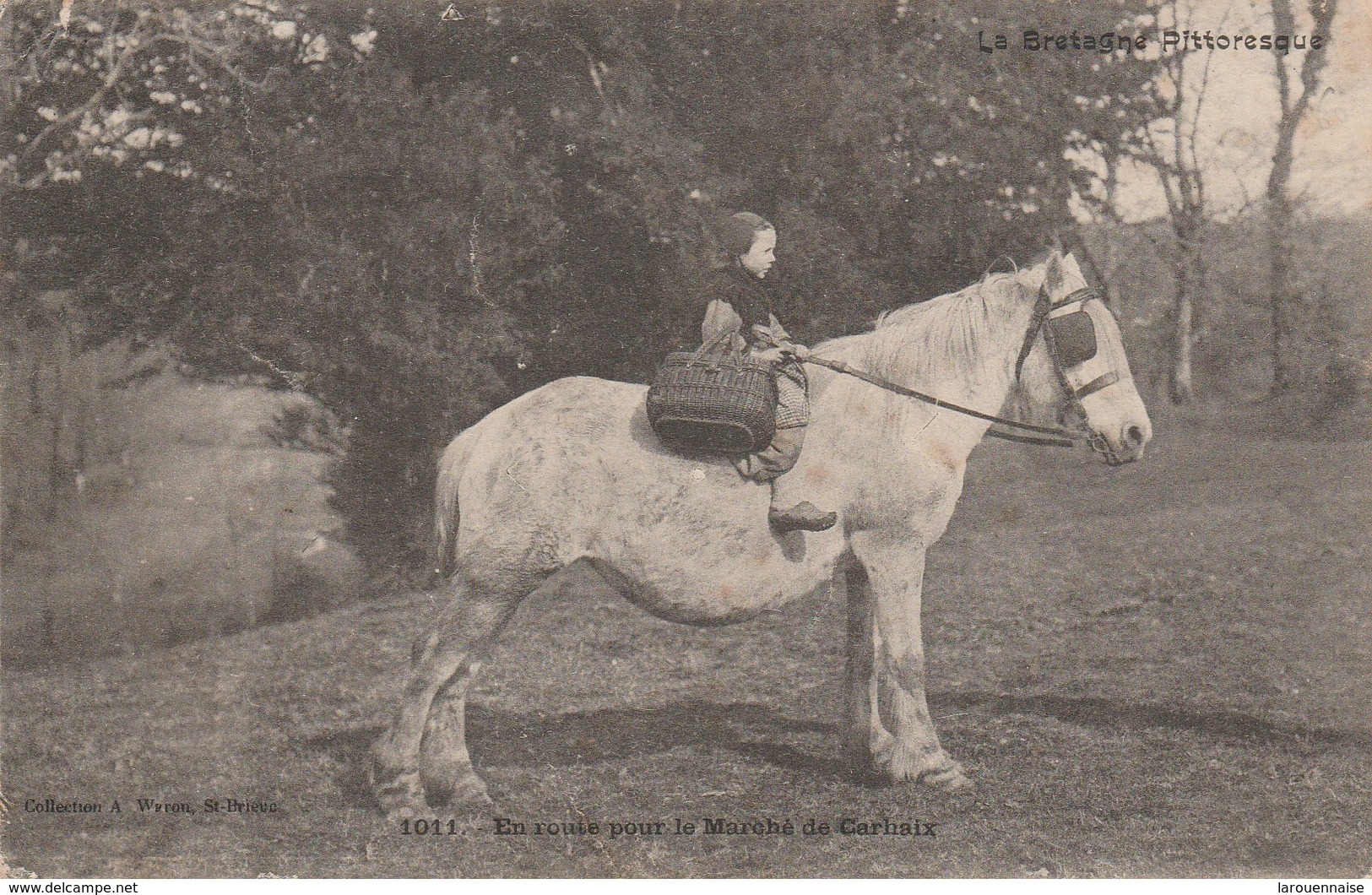 29 - CARHAIX - En Route Pour Le Marché De Carhaix - Carhaix-Plouguer