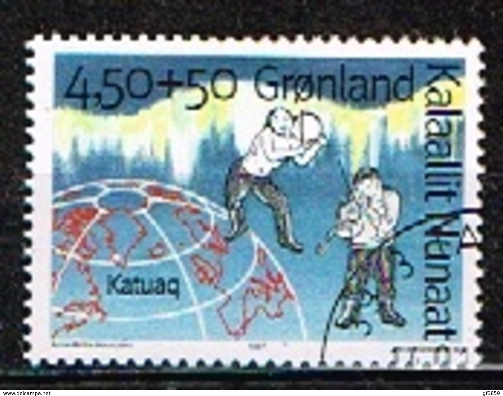 GROENLAND /Oblitérés/Used/1997 - Centre Culturel Groenlandais Katuacq - Gebruikt