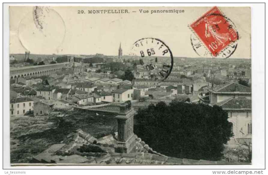 MONTPELLIER (34) - Vue Panoramique Sur La Ville - Montpellier