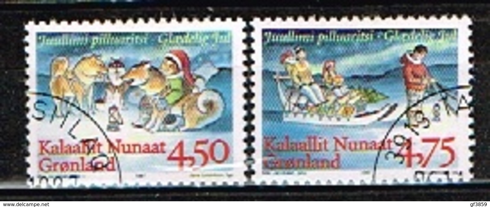 GROENLAND  /Oblitérés/Used/1997 - Noêl - Used Stamps