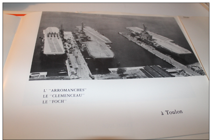 Plaquette de visite de la Marine nationale années70