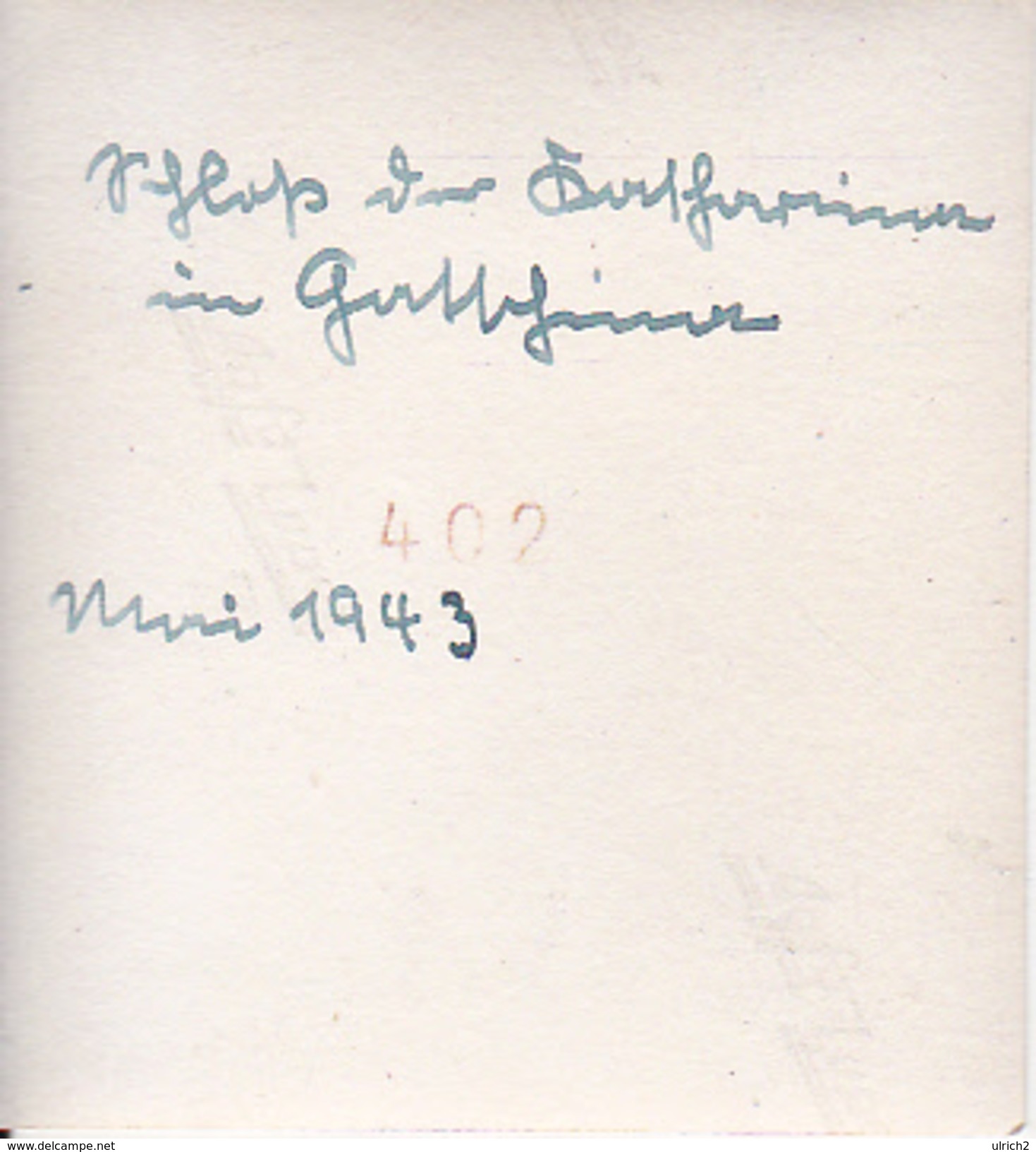 Foto Schloss Der Katharina - Gattschina - Mai 1943 - 5*5cm (28173) - Orte