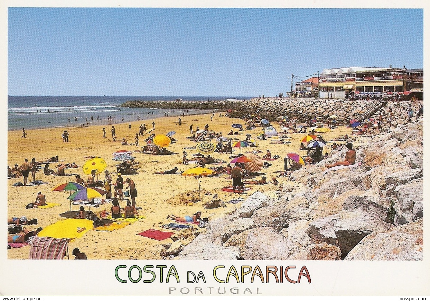 Costa Da Caparica - Vista Parcial Da Praia. Almada. - Setúbal