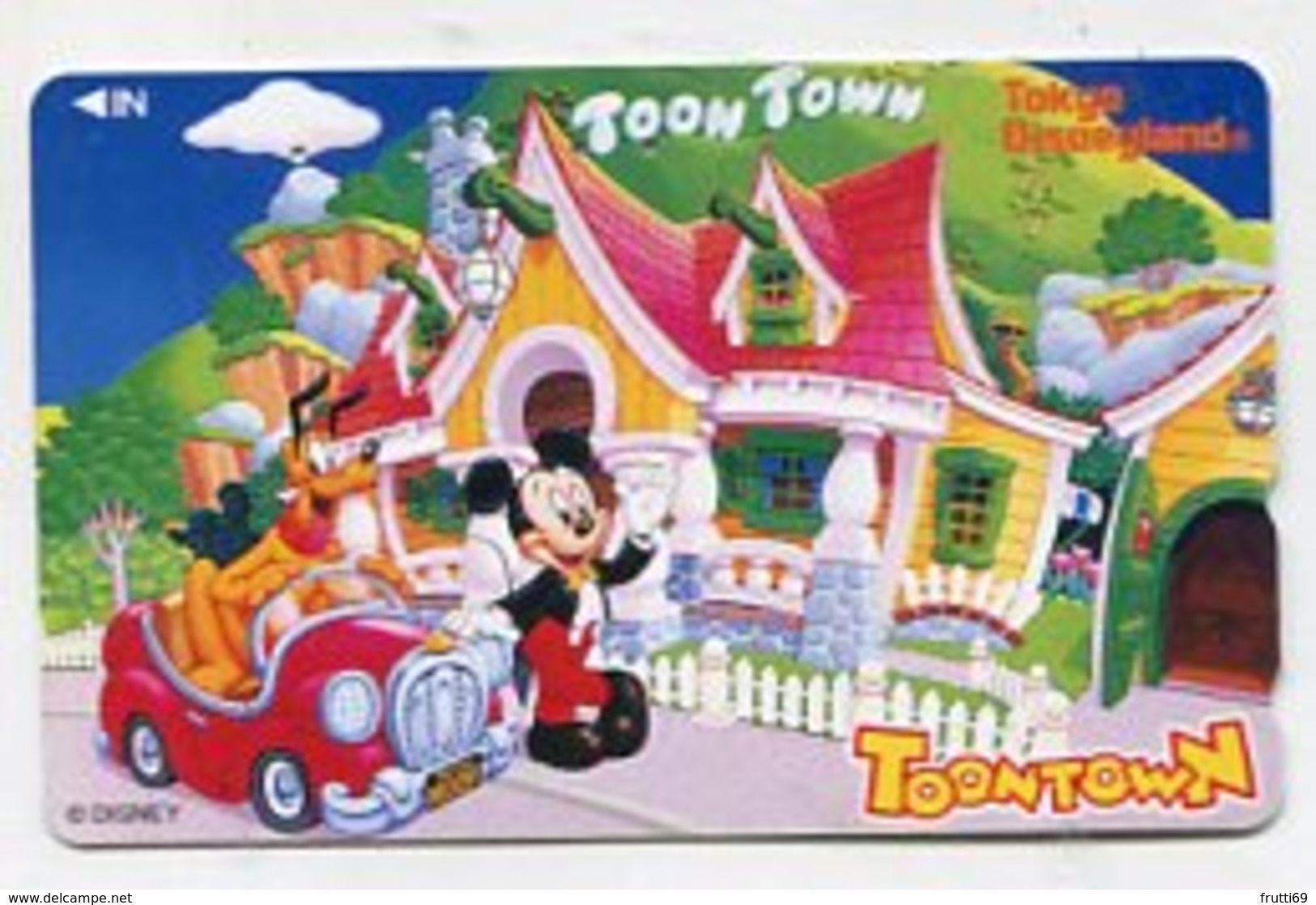 TK12793 JAPAN - 110-175863 Disney - Mickey & Pluto - Disney