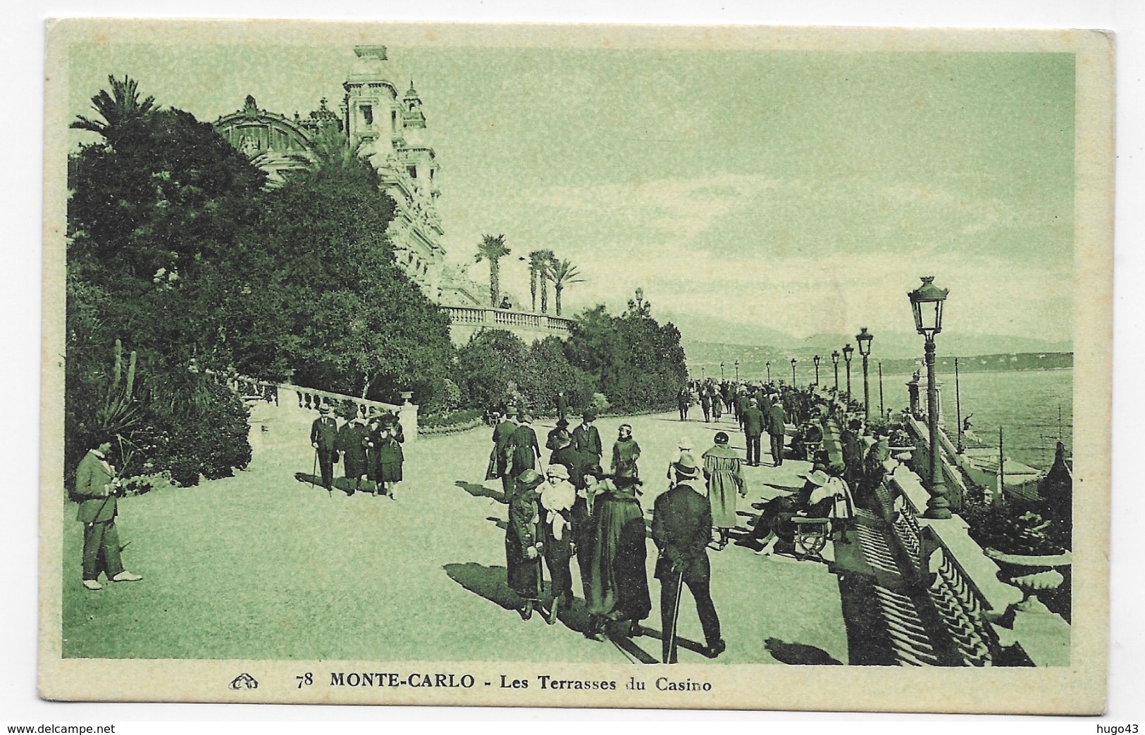 MONTE CARLO - N° 78 - LES TERRASSES DU CASINO - CPA NON VOYAGEE - Les Terrasses