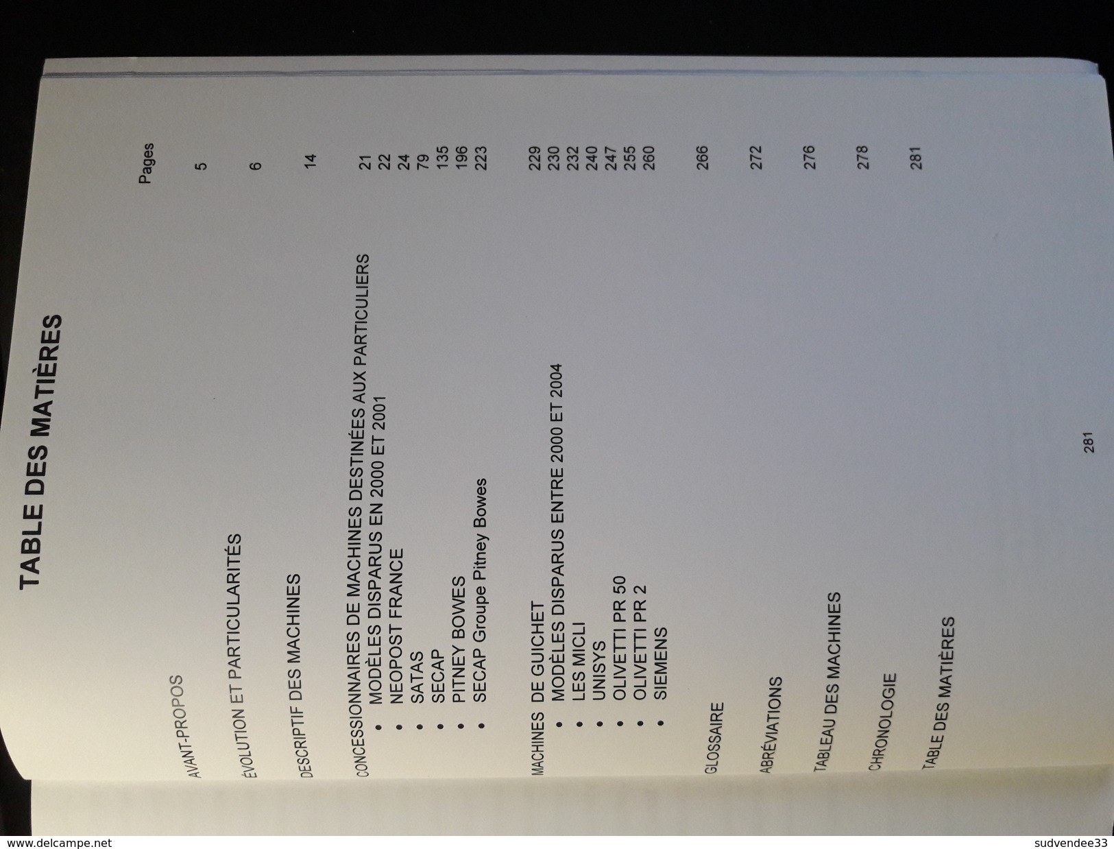 Livre " Les Empreintes De Machines à Affranchir" Depuis 1999 (édition 2004) - France