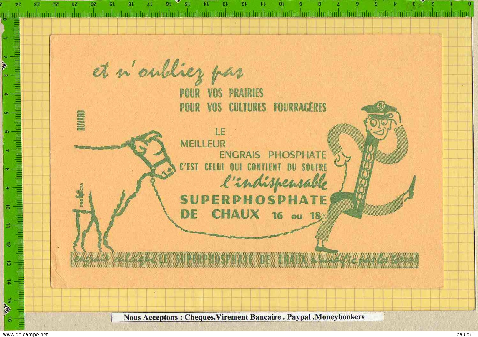 Buvard & Blotting Paper : L'Indispensable SUPERPHOSPHATE De Chaux  Engrais - Farm