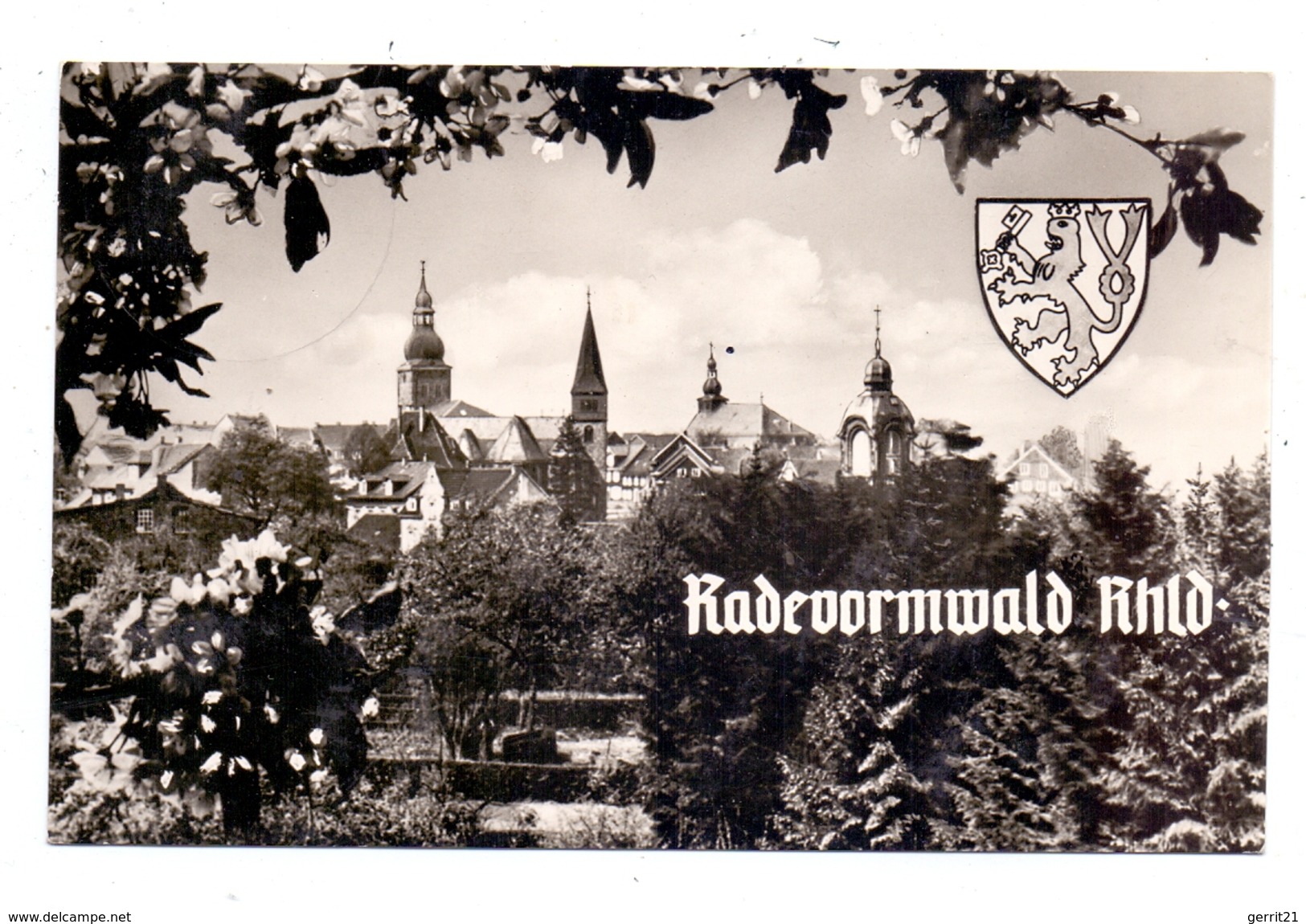 5608 RADEVORMWALD, Panorama, Stadtwappen - Radevormwald