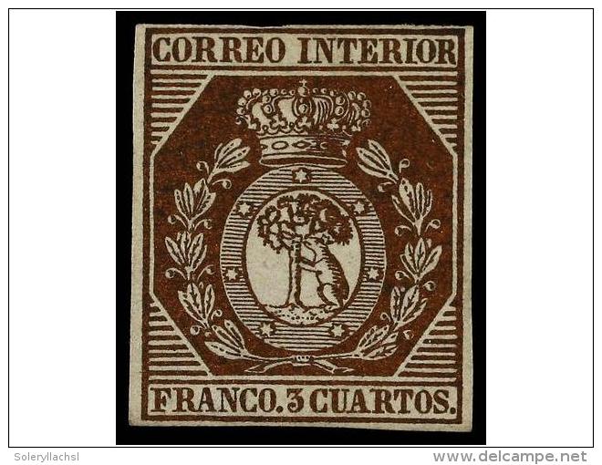 (*) ESPA&Ntilde;A. Ed.23. 3 Cuartos Bronce Dorado. Color Muy Fresco, M&aacute;rgenes Completos. MUY BONITO... - Other & Unclassified