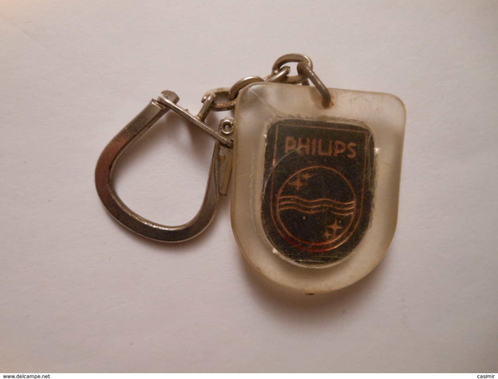 PC0336 - Porte Clé Ancien PHILIPS - GONDARD Louis 16 Rue Du Minage à LA ROCHELLE - Charente-Maritime - Key-rings