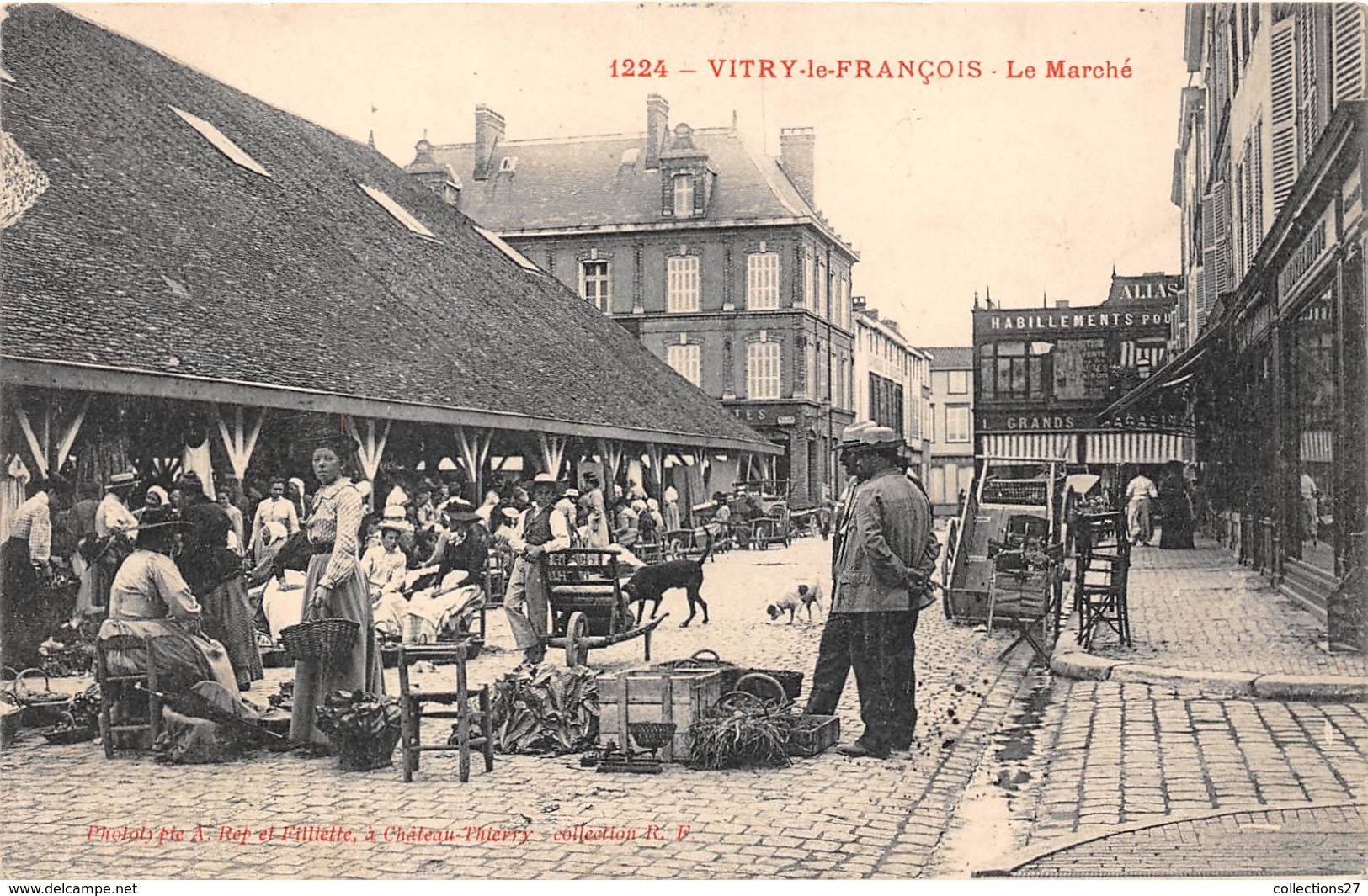 51-VITRY-LE-FRANCOIS- LE MARCHE - Vitry-le-François