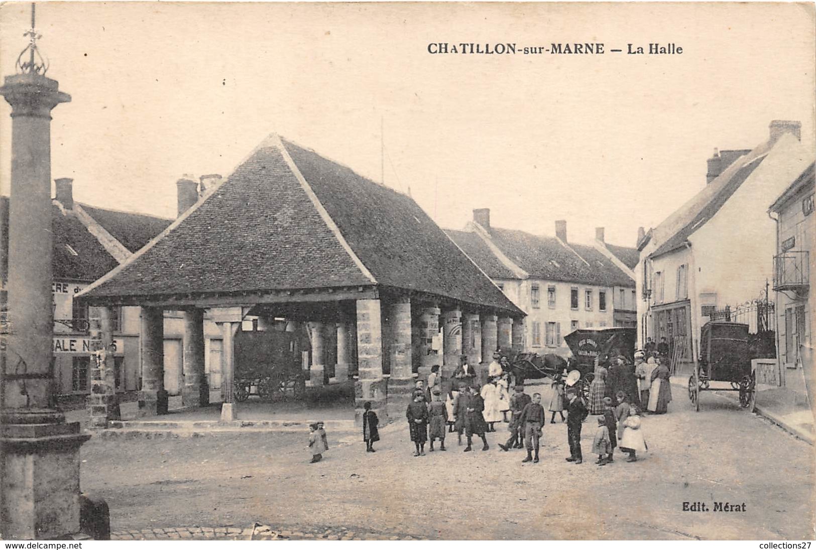 51-CHÂTILLON-SUR-MARNE- LA HALLE - Châtillon-sur-Marne
