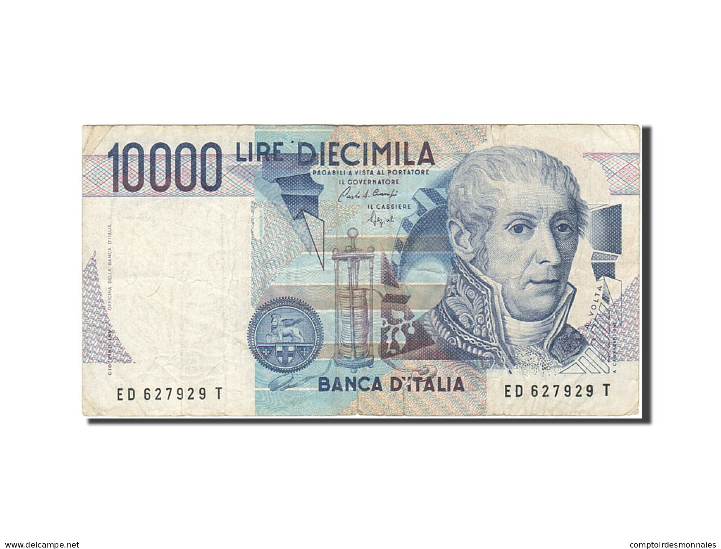 Billet, Italie, 10,000 Lire, 1984-1985, 1984-09-03, KM:112b, TB - 10000 Lire