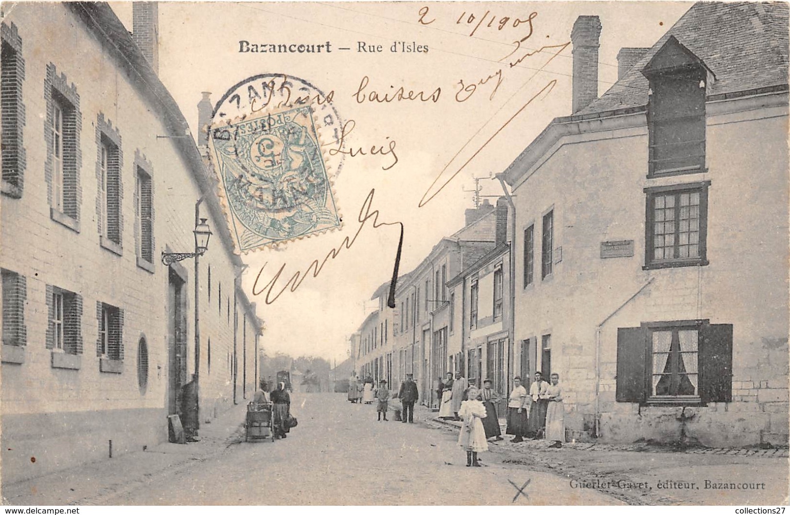 51-BAZANCOURT- RUE D'ISLES - Bazancourt