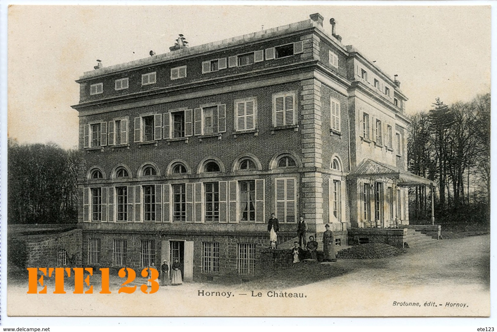 HORNOY - Le Château  - 80 Somme - Hornoy Le Bourg