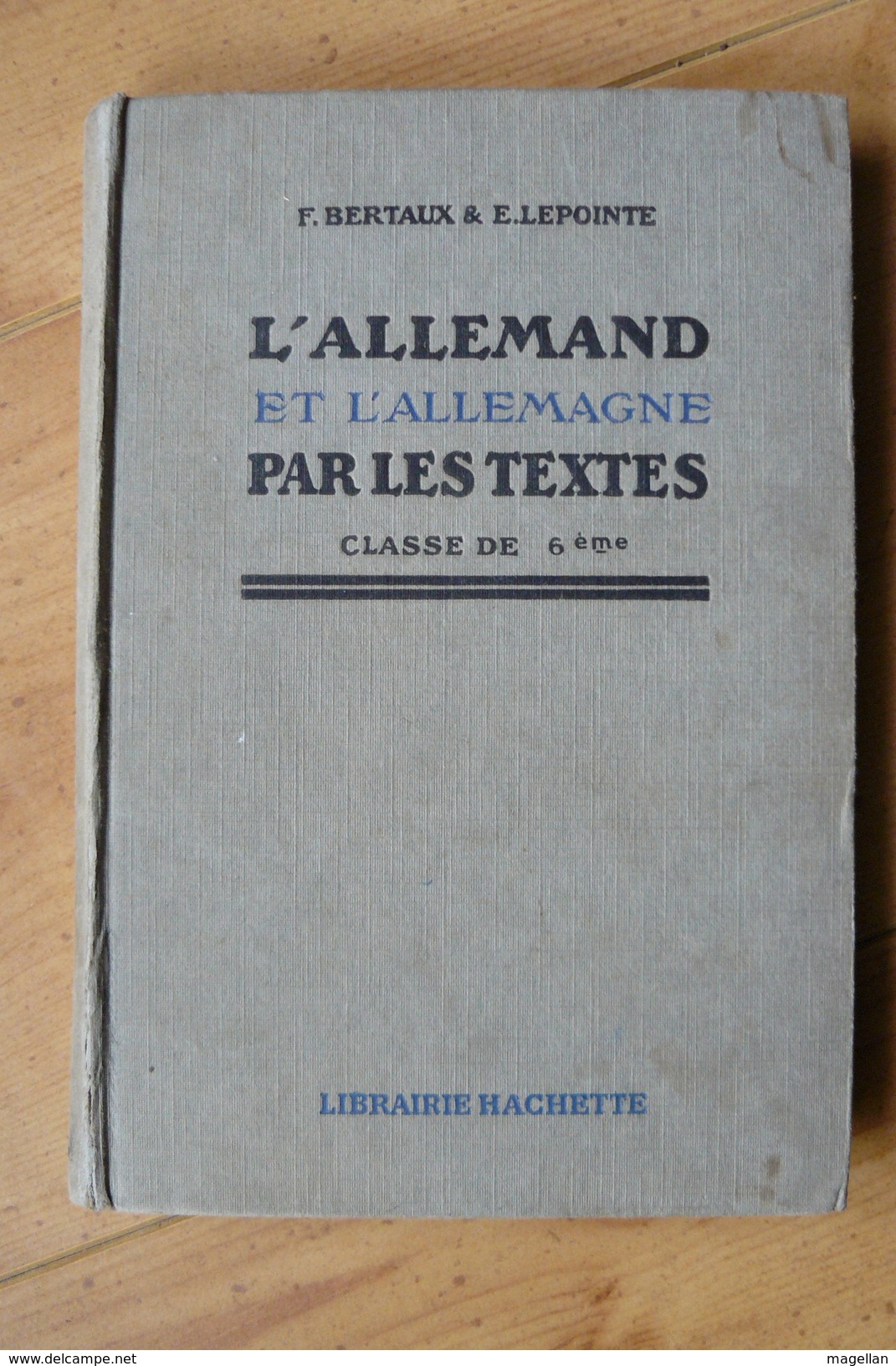 2 Livres D'apprentissage De L'Allemand - écriture Gothique - Ed. Hachette - 1938 (Voir Scans) - 12-18 Years Old