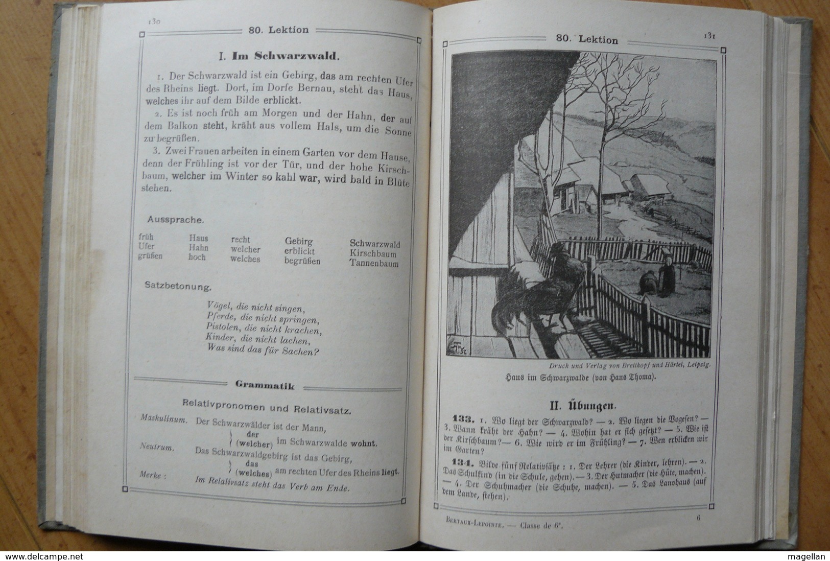 2 Livres D'apprentissage De L'Allemand - écriture Gothique - Ed. Hachette - 1938 (Voir Scans) - 12-18 Years Old