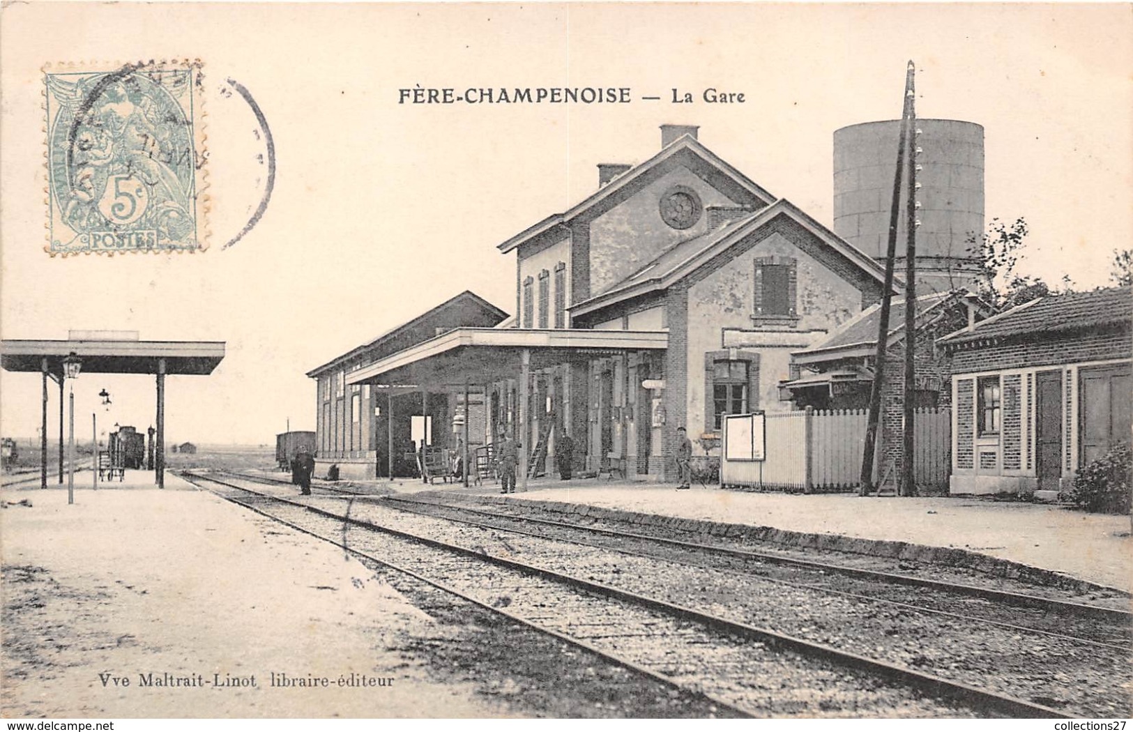 51-FERE-CHAMPENOISE-LA GARE - Fère-Champenoise
