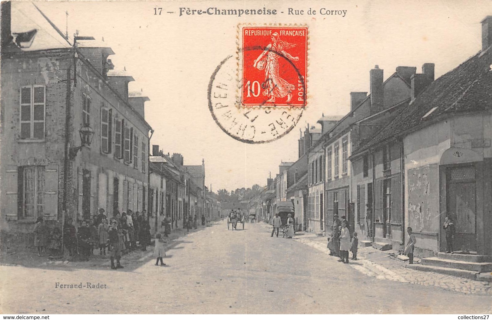 51-FERE-CHAMPENOISE- RUE DE CORROY - Fère-Champenoise