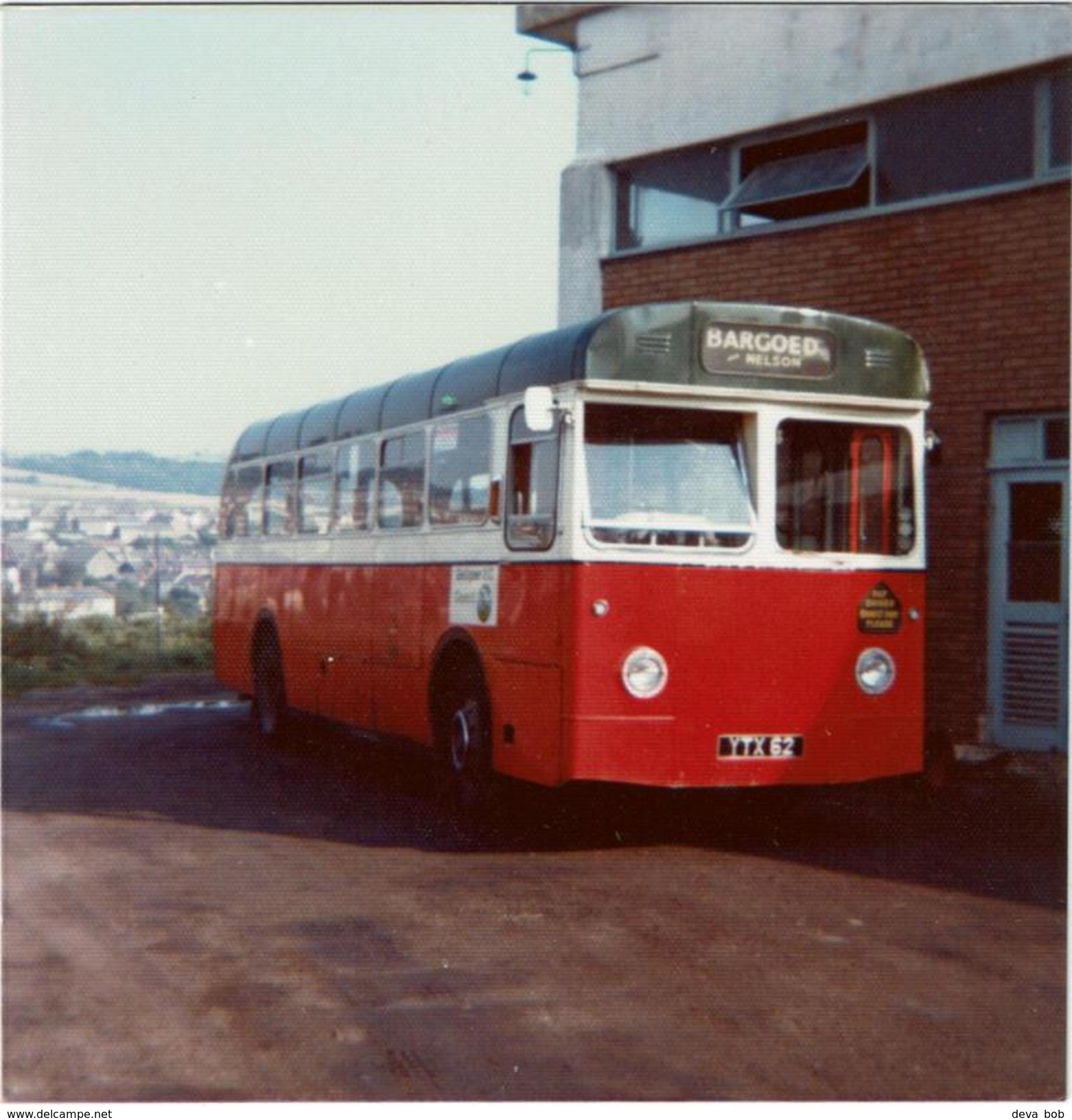 Bus Photo Gelligaer UDC 5 AEC Reliance Longwell Green YTX62 - Cars