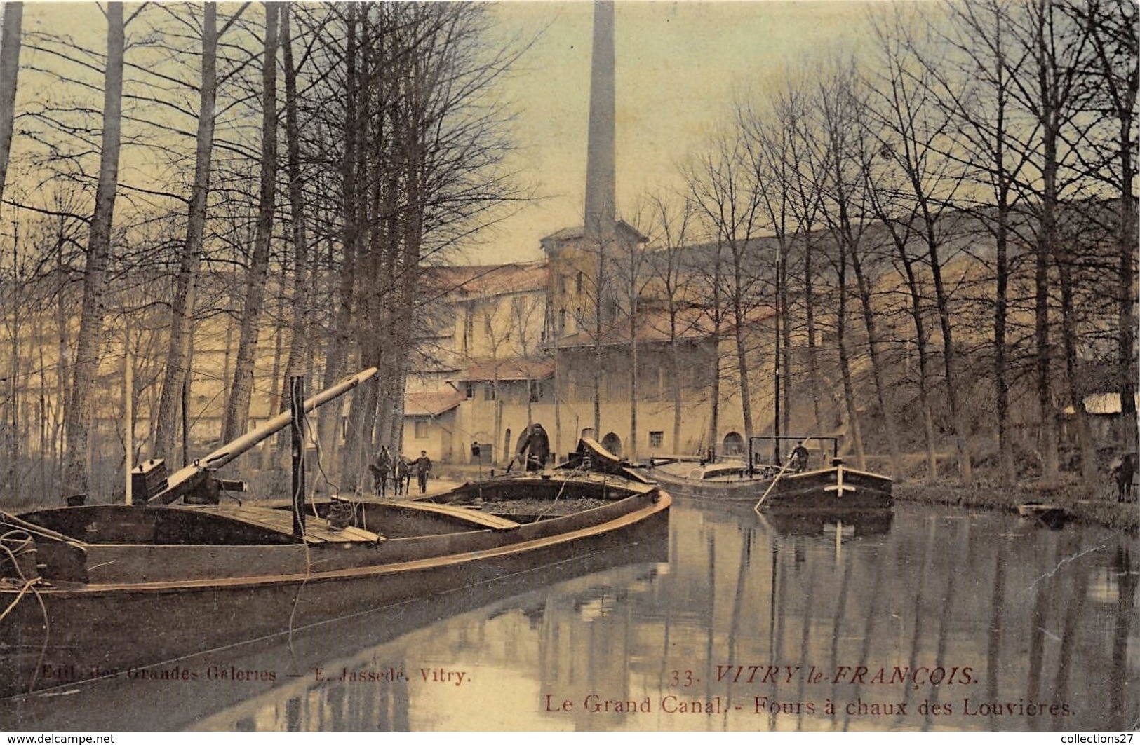 51-VITRY-LE-FRANCOIS- LE GRAND CANAL, FOUR A CHAUX DES LOUVIERS - Vitry-le-François