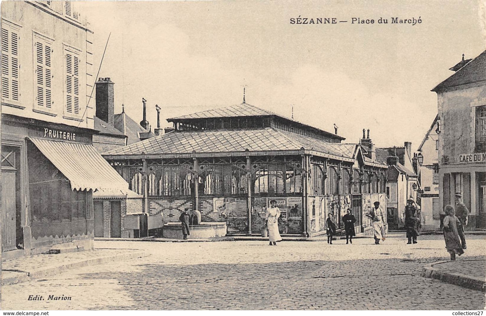 51-SEZANNE- PLACE DU MARCHE - Sezanne