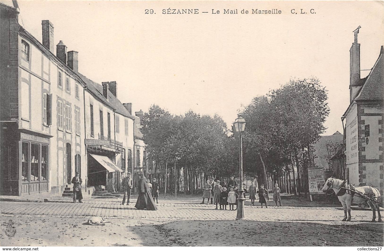 51-SEZANNE- LE MAIL DE MARSEILLE - Sezanne