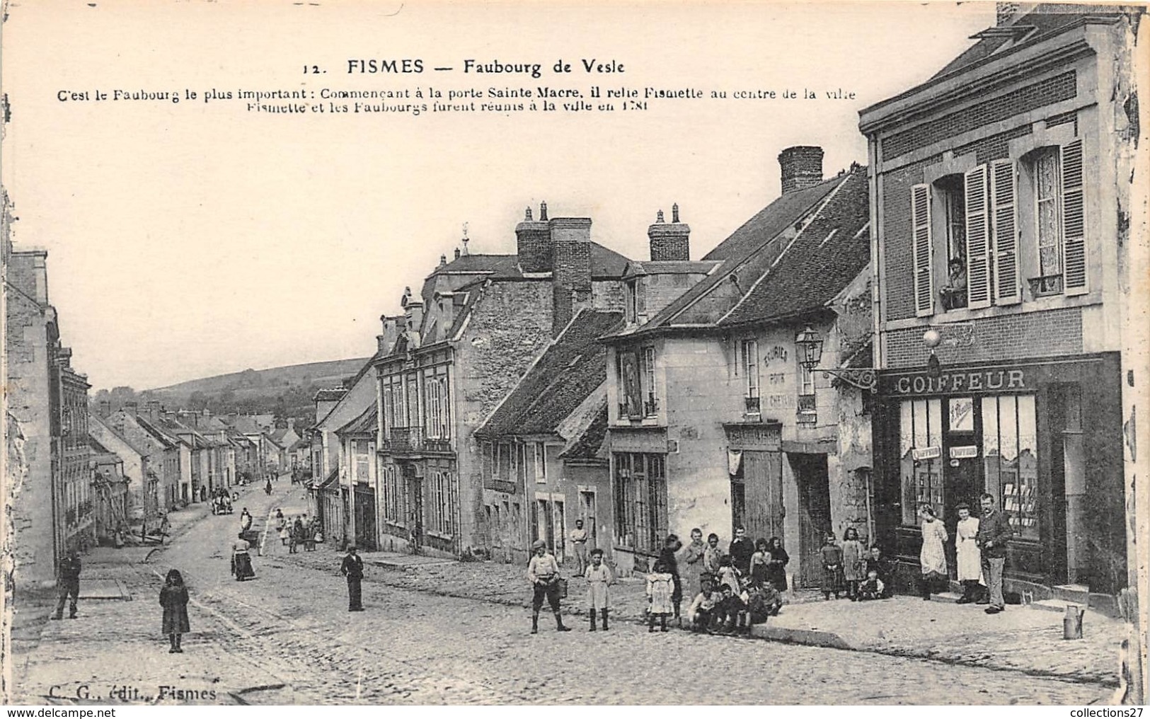 51-FISMES- FAUBOURG DE VESLE - Fismes