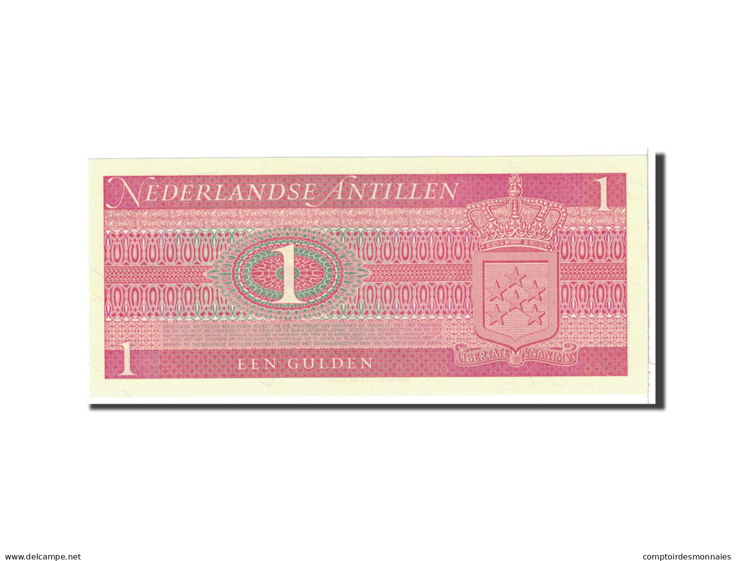 Billet, Netherlands Antilles, 1 Gulden, 1970, Undated, KM:20a, NEUF - Antilles Néerlandaises (...-1986)