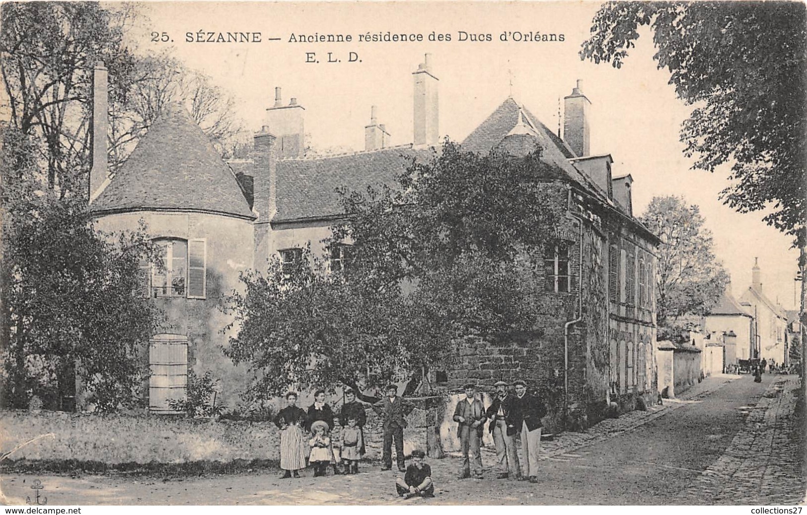 51-SEZANNE- ANCIENNE RESIDENCE DES DUCS D'ORLEANS - Sezanne