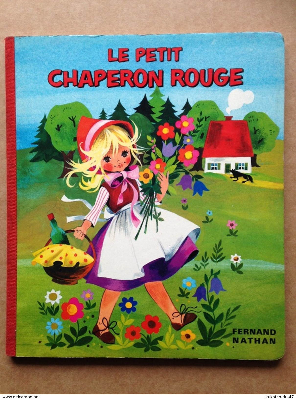 Nathan Petit Livret Chaperon Rouge (1979) - Disney