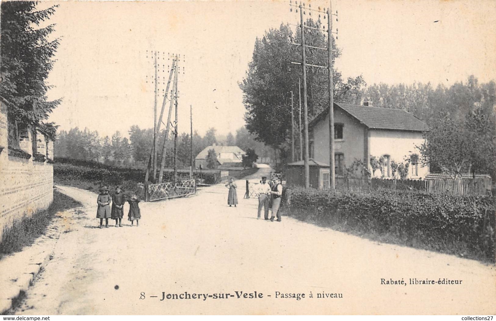 51-JONCHERY-SUR-VESLE- PASSAGE A NIVEAU - Jonchery-sur-Vesle