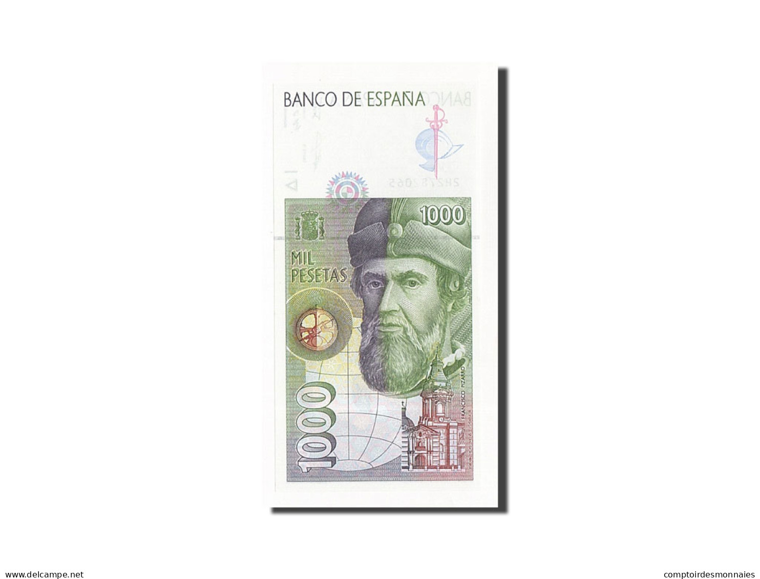 Billet, Espagne, 1000 Pesetas, 1992, Undated, KM:163, NEUF - [ 4] 1975-… : Juan Carlos I