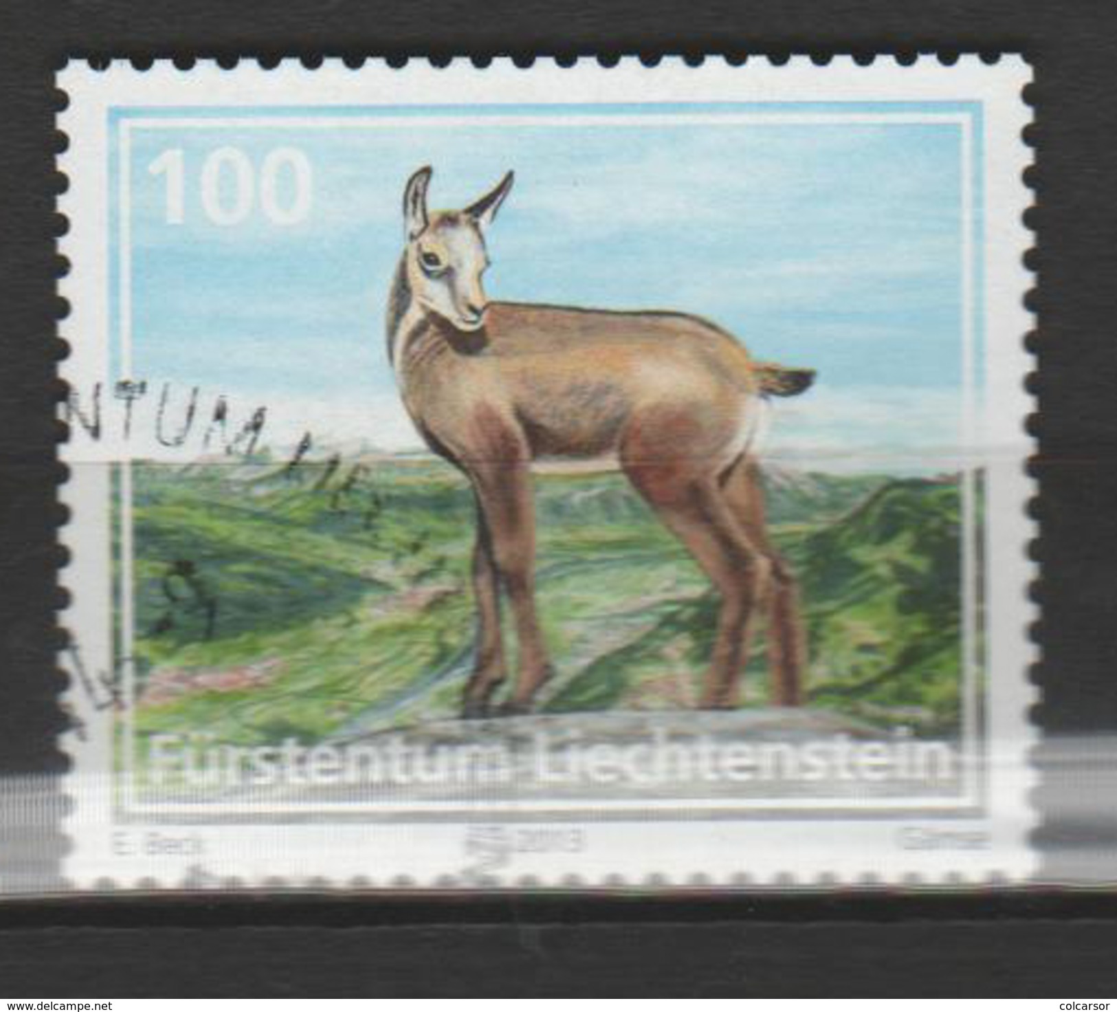 LIECHTENSTEIN .,N°1617 "CHAMOIS" - Used Stamps