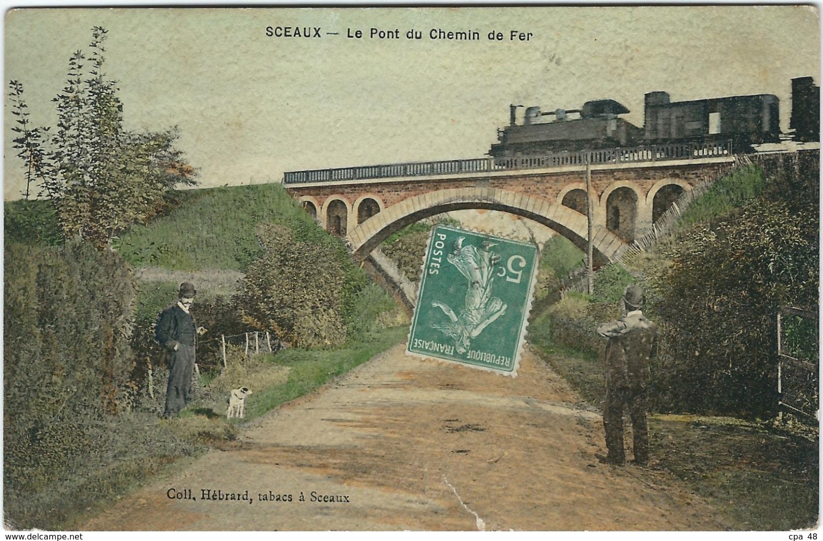 Hauts De Seine : Sceaux, Le Pont De Chemin De Fer - Sceaux