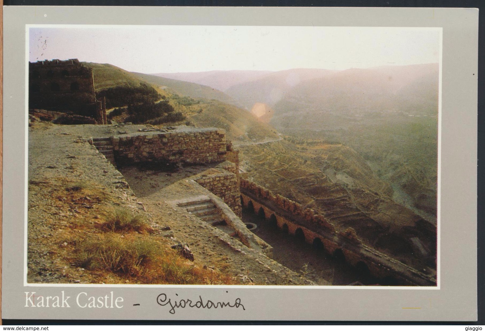 °°° 3558 - JORDAN - KARAK CASTLE °°° - Giordania