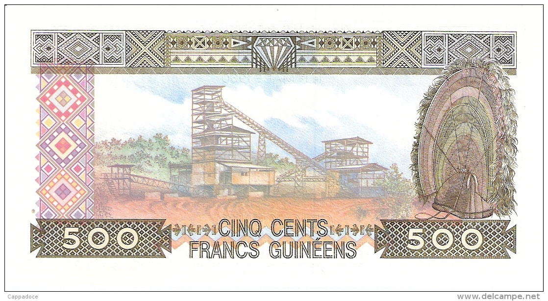 GUINEE   500 Francs   1985   P. 31a   UNC - Guinée