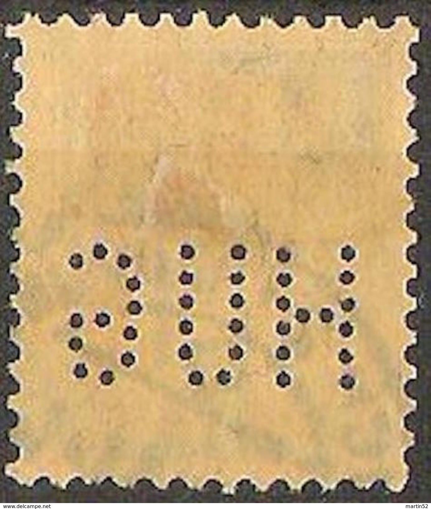 Schweiz Suisse Tell 1927: Zu 173y Mi 205x Yv 203 (lisse) Mit O ZÜRICH Mit Perfin-Lochung "HUG" (Zu CHF 9.00++) - Gezähnt (perforiert)