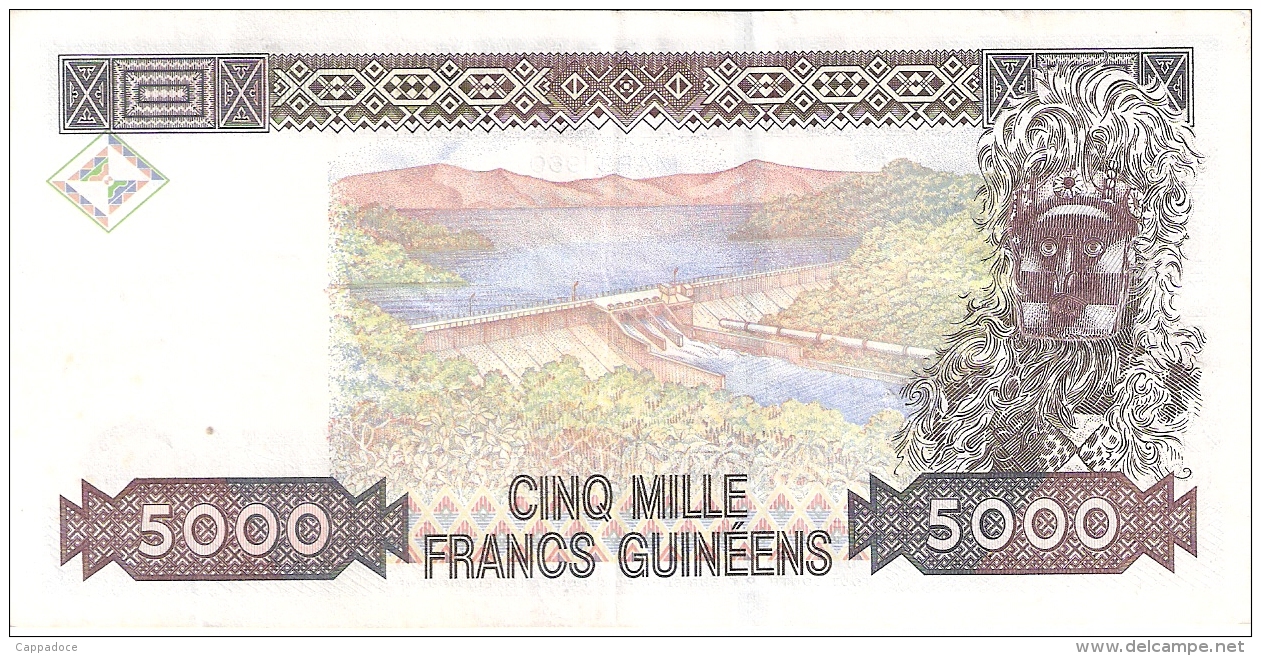 GUINEE   5000 Francs   1998   P. 38 - Guinée