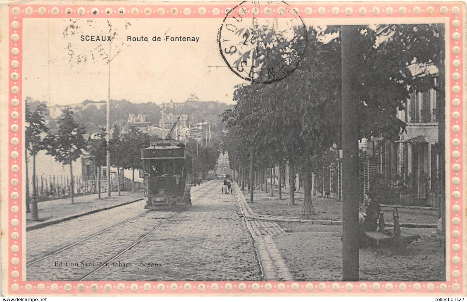 92-SCEAUX- ROUTE DE FONTENAY - Sceaux