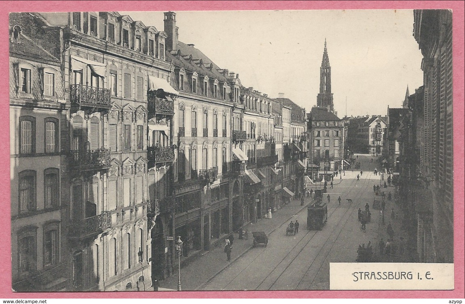 67 - STRASSBURG - STRASBOURG - Steinstrasse - Rue Du Faubourg De Pierre - Tram - Tramway - Strassenbahn - Strasbourg